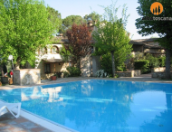 Ben posizionata casa vacanza con piscina in Toscana Siena